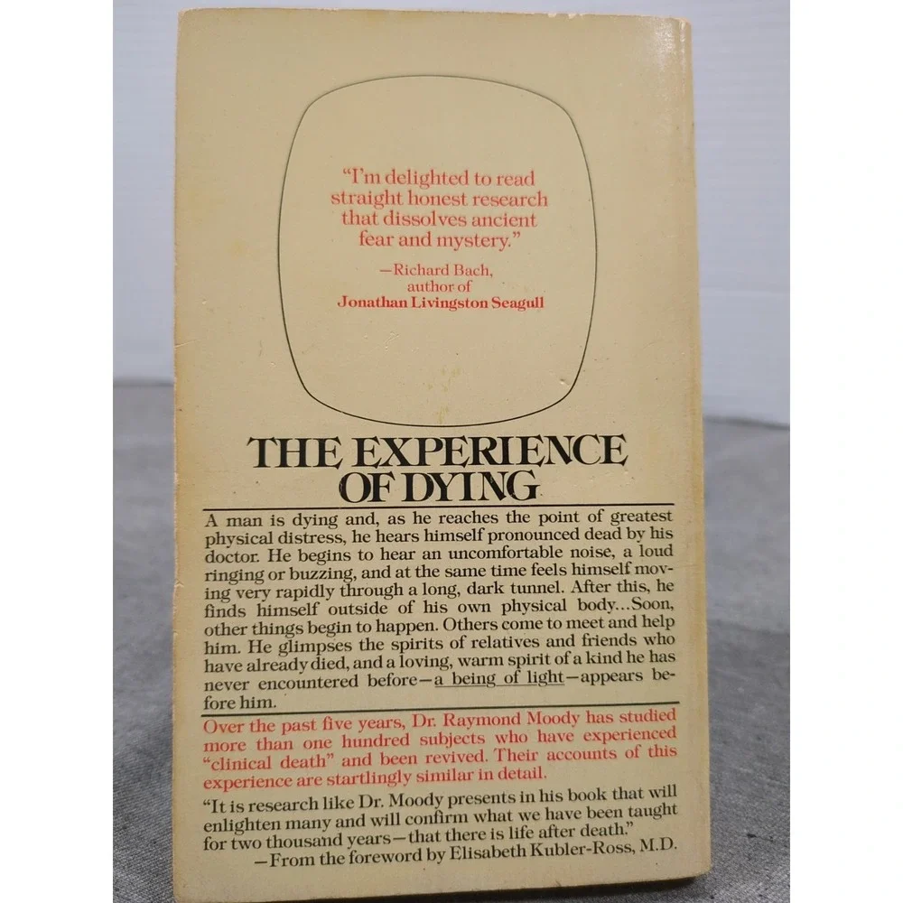 Life After Life by Dr. Raymond A. Moody Jr. Vintage 1977 Bantam Paperback‎